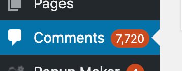 Unmanaged WordPress Problem - Spam