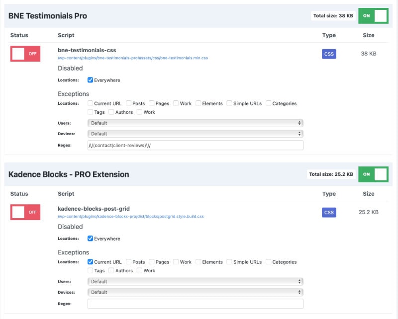 Remove Defer assets
