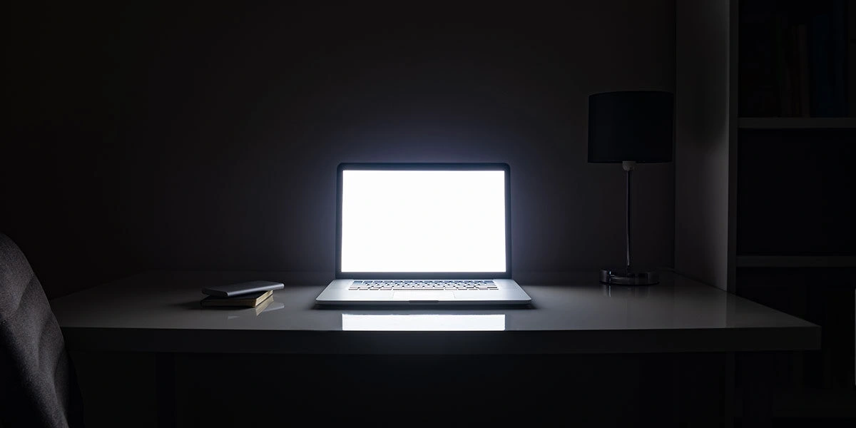 white screen of death