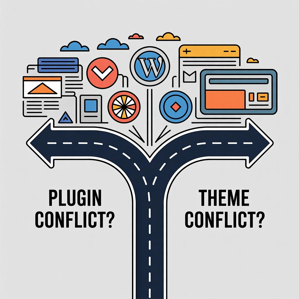 theme conflict plugins conflic