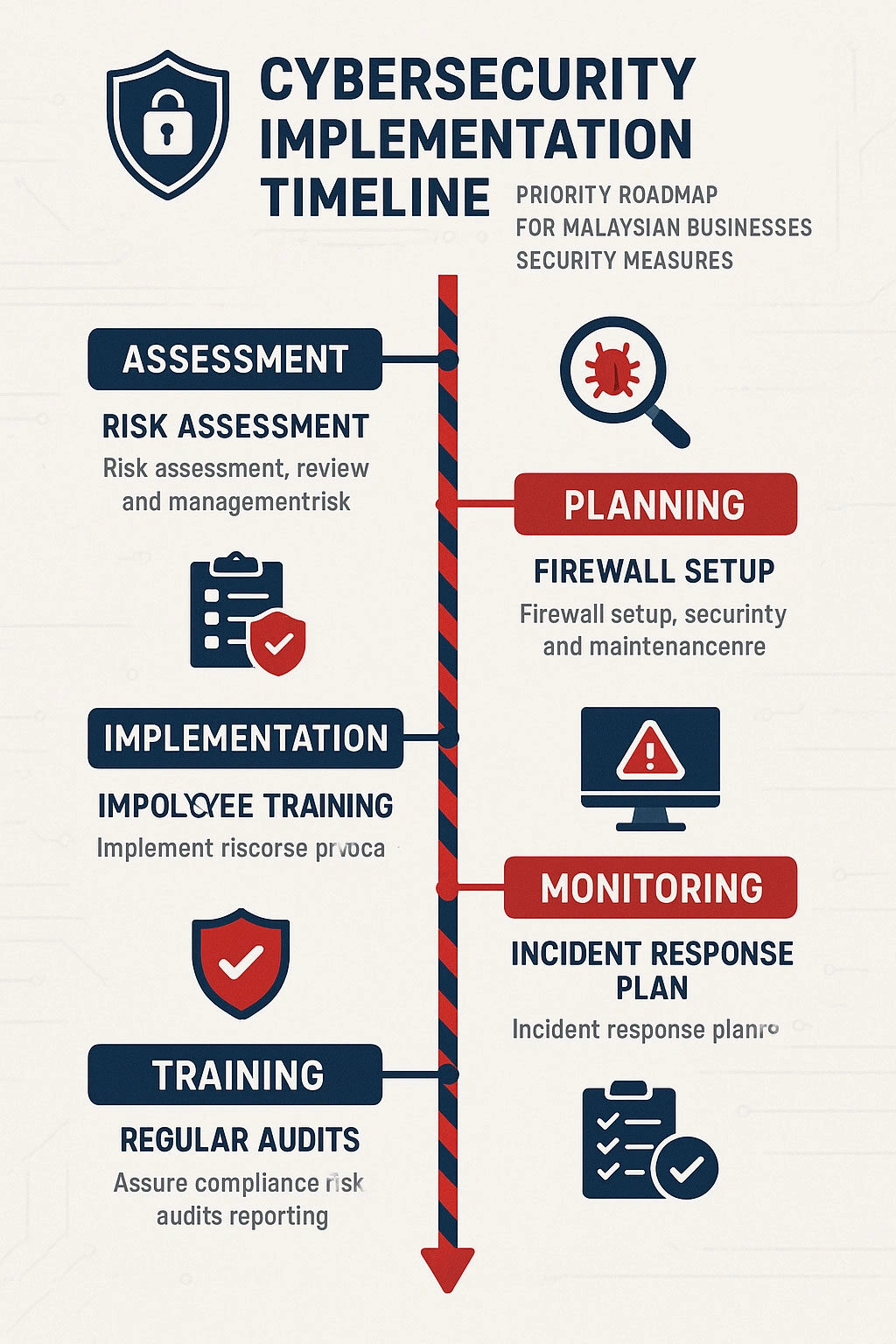 cybersecurity implementation timeline
