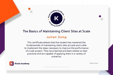 the basics of maintaining client sites at scale