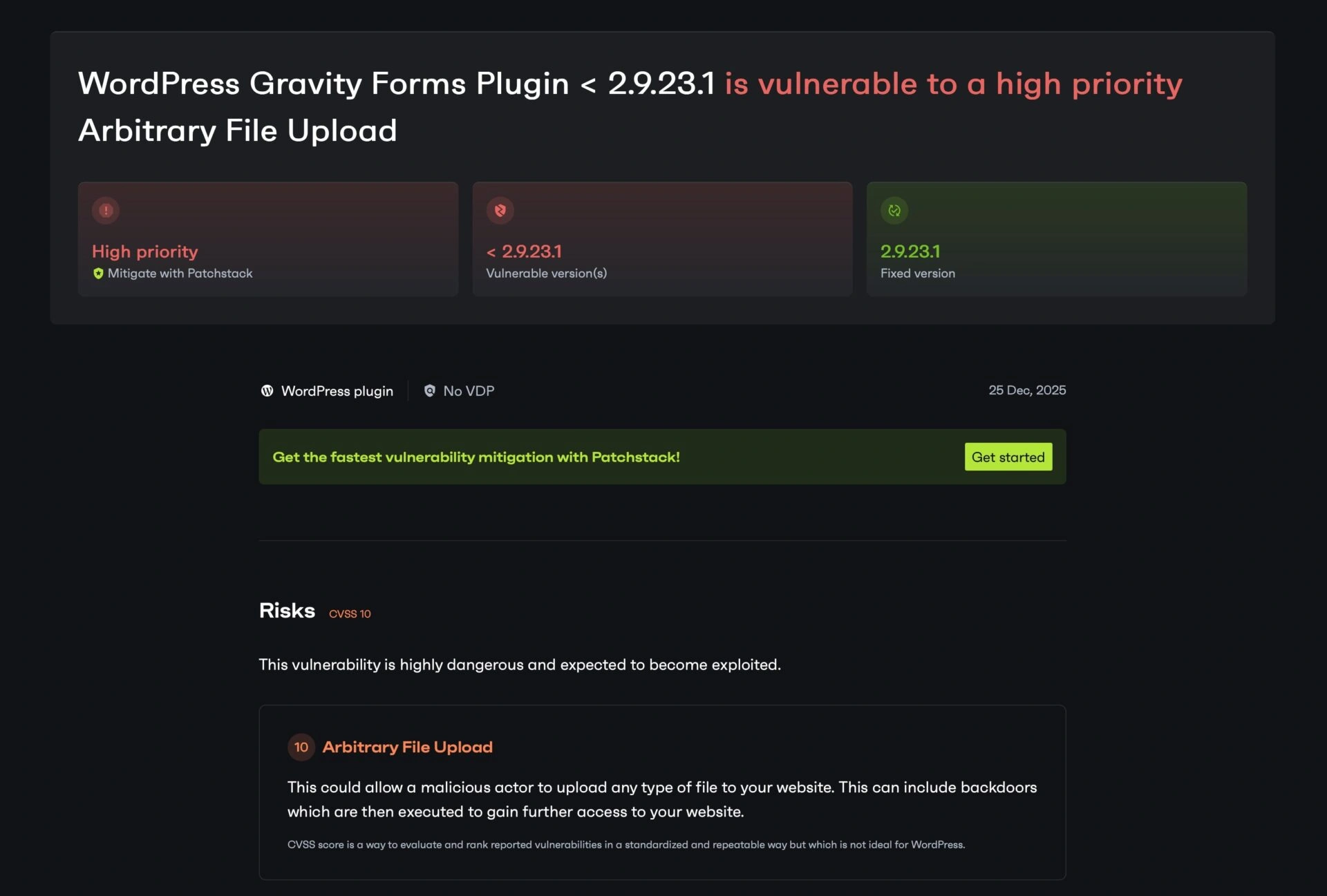 cve 2025 13407