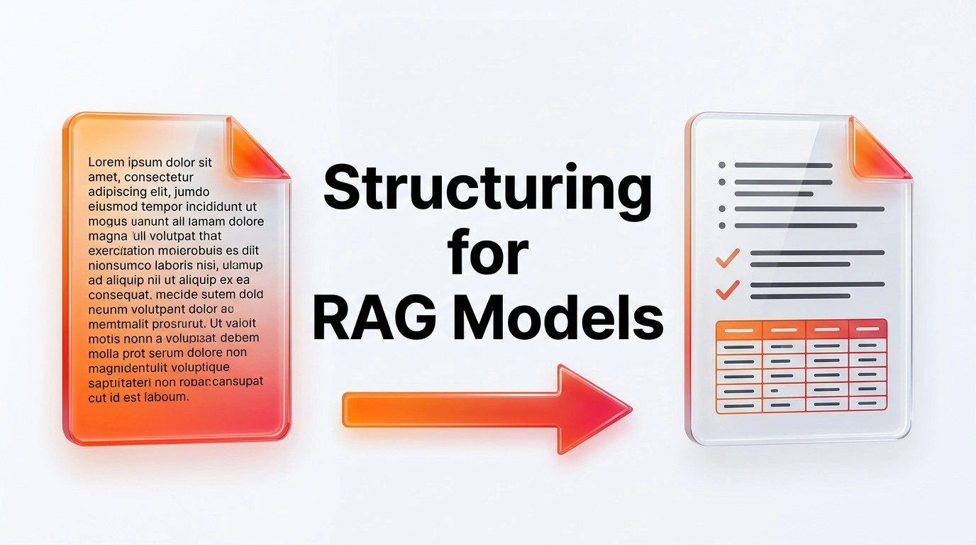Diagram showing unstructured text converting into organized data points for machine reading.